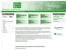 Tablet Screenshot of ids-net.de